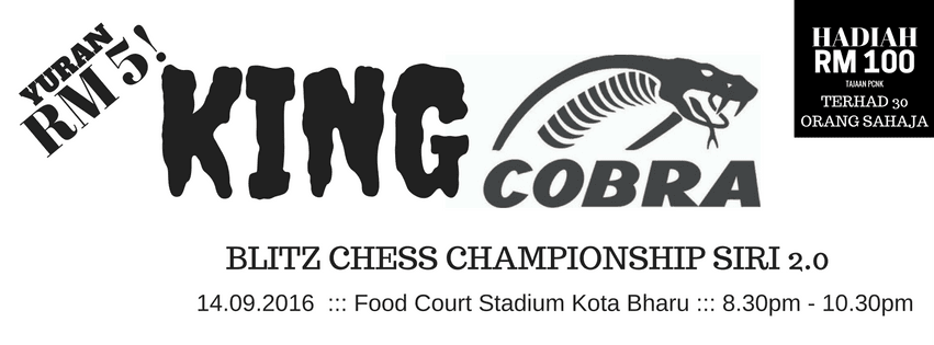King Cobra Blitz Chess Championship Siri 2.0