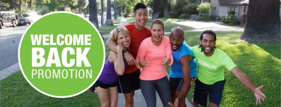 Welcome Back Promotion daripada Herbalife